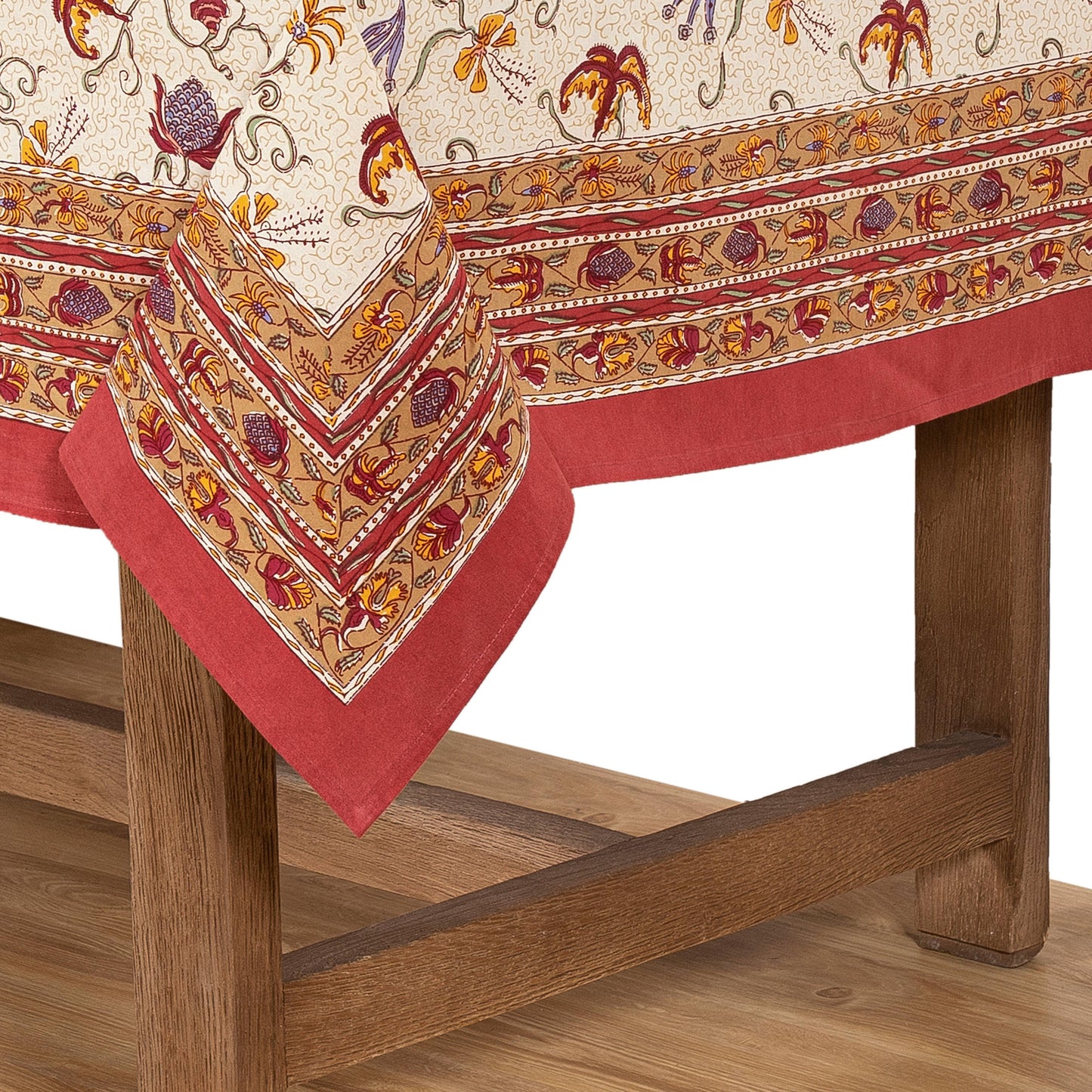 Couleur Nature Fleurs des Indes | Tablecloth - Marcel’s Culinary Experience