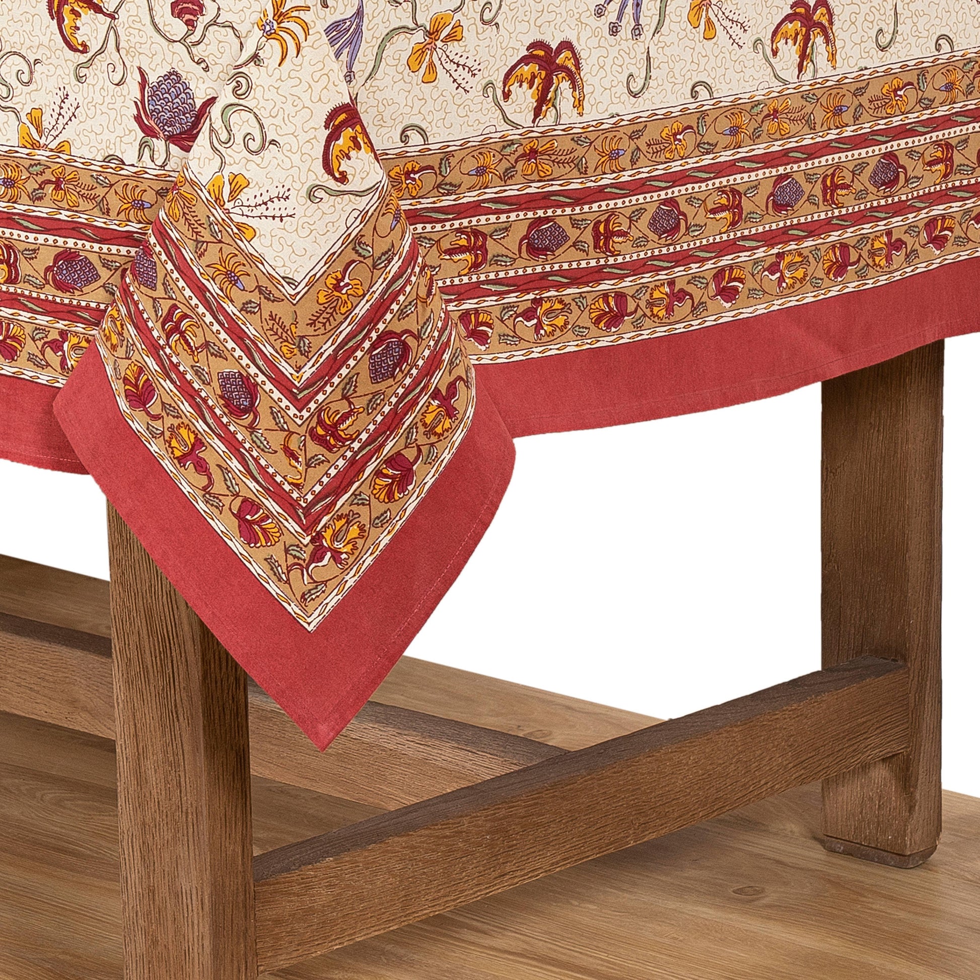 Couleur Nature Fleurs des Indes | Tablecloth - Marcel’s Culinary Experience