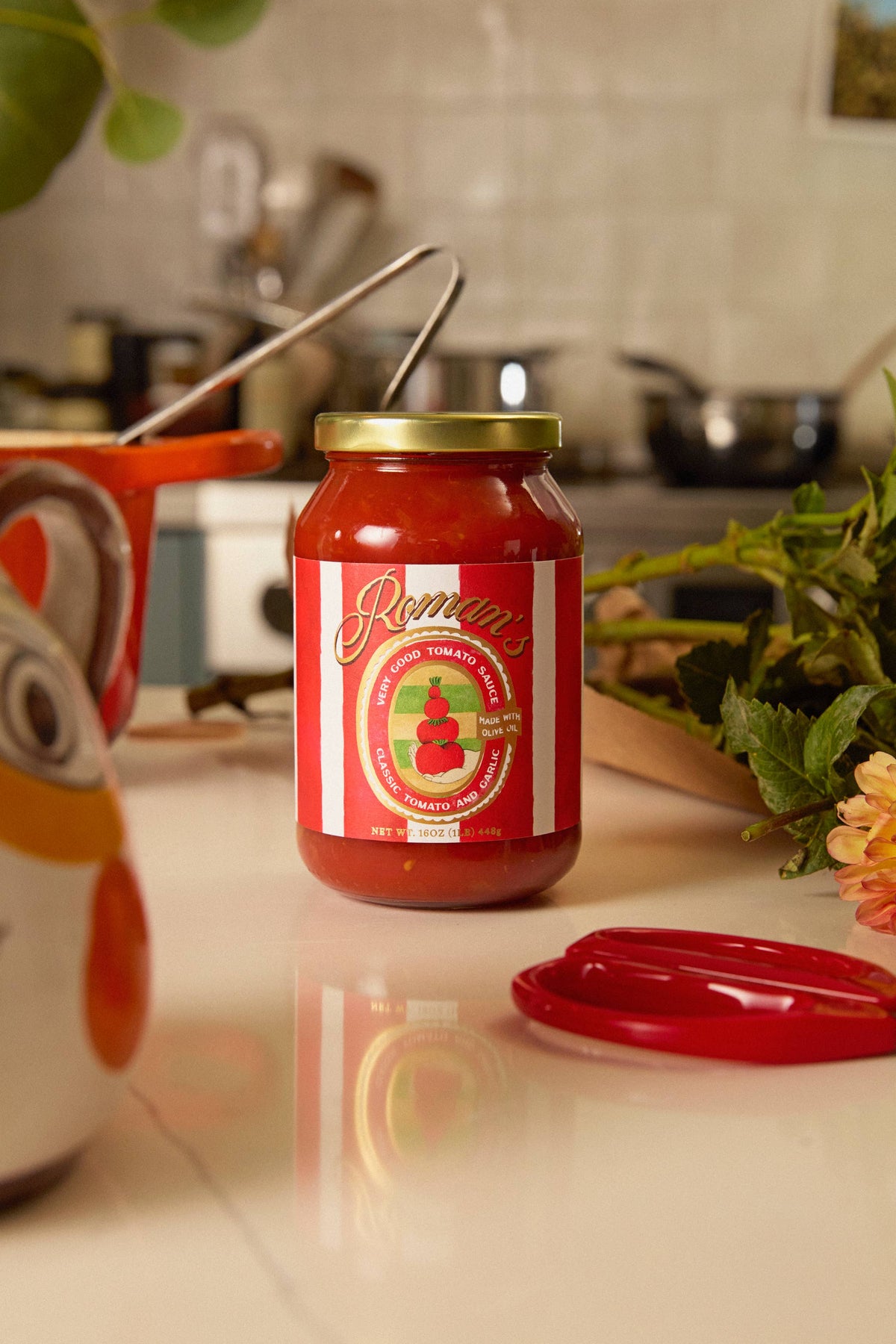 Roman's Classic Tomato & Garlic Pasta Sauce