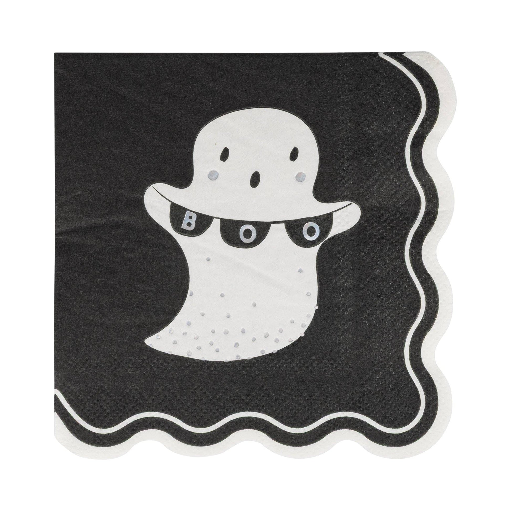 Occasions Boo Ghost Cocktail Napkin - Marcel’s Culinary Experience