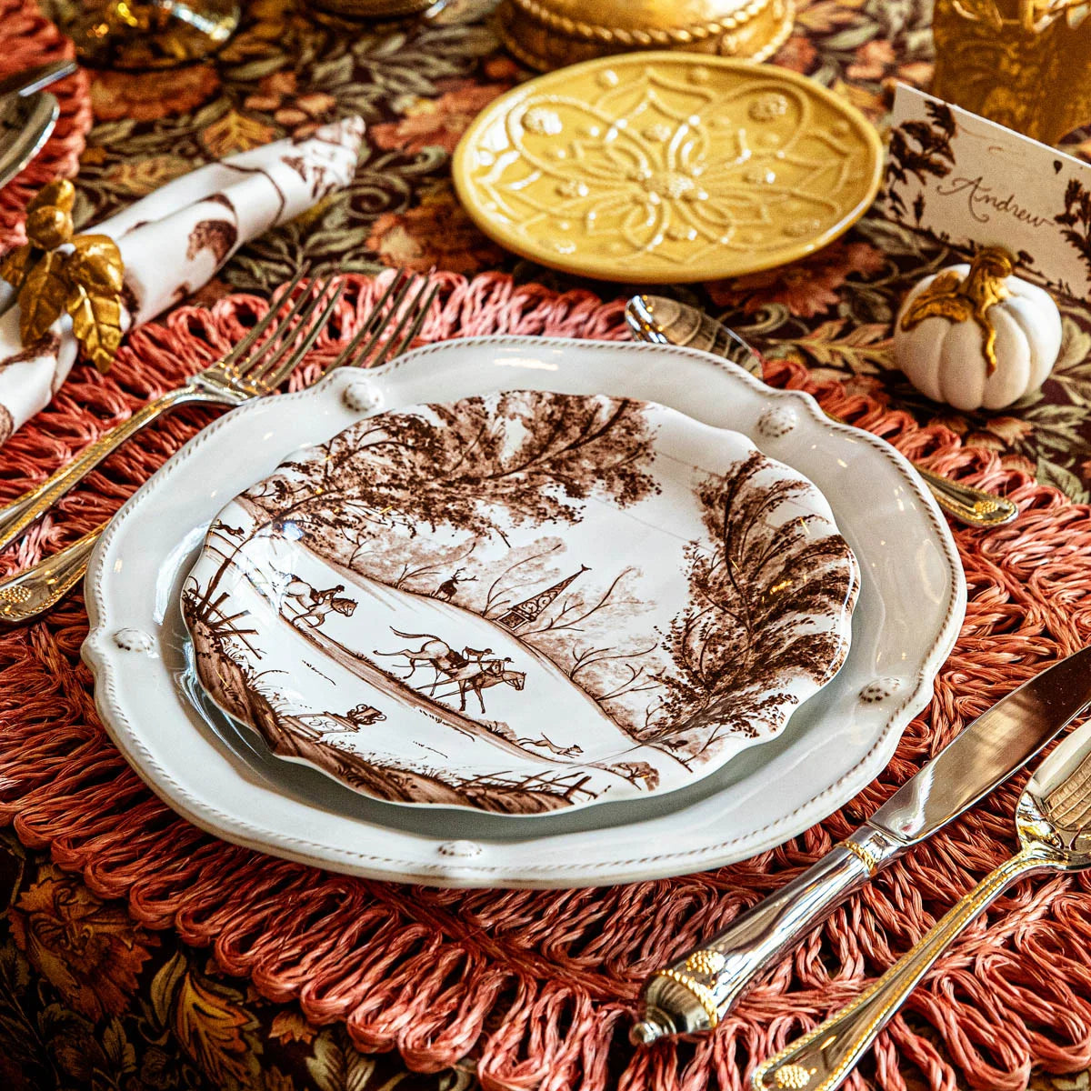 Juliska Berry & Thread Flared Dinner Plate