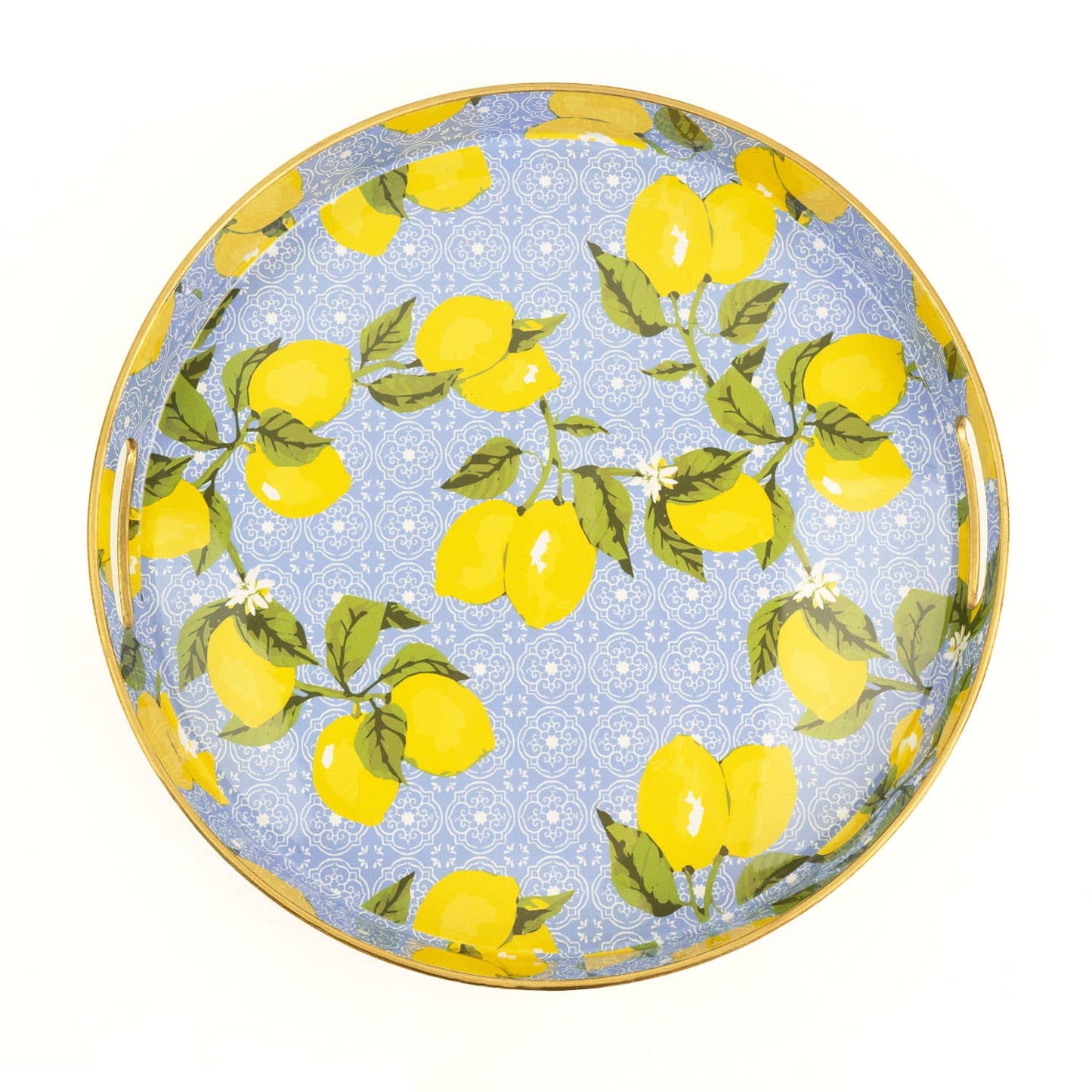 Lemon Round Tray