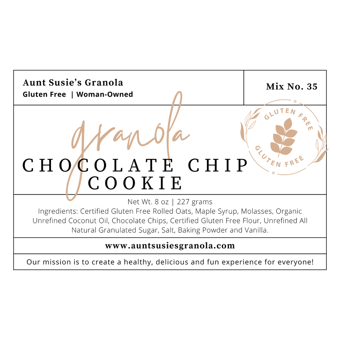 Chocolate Chip Cookie Granola - Marcel’s Culinary Experience