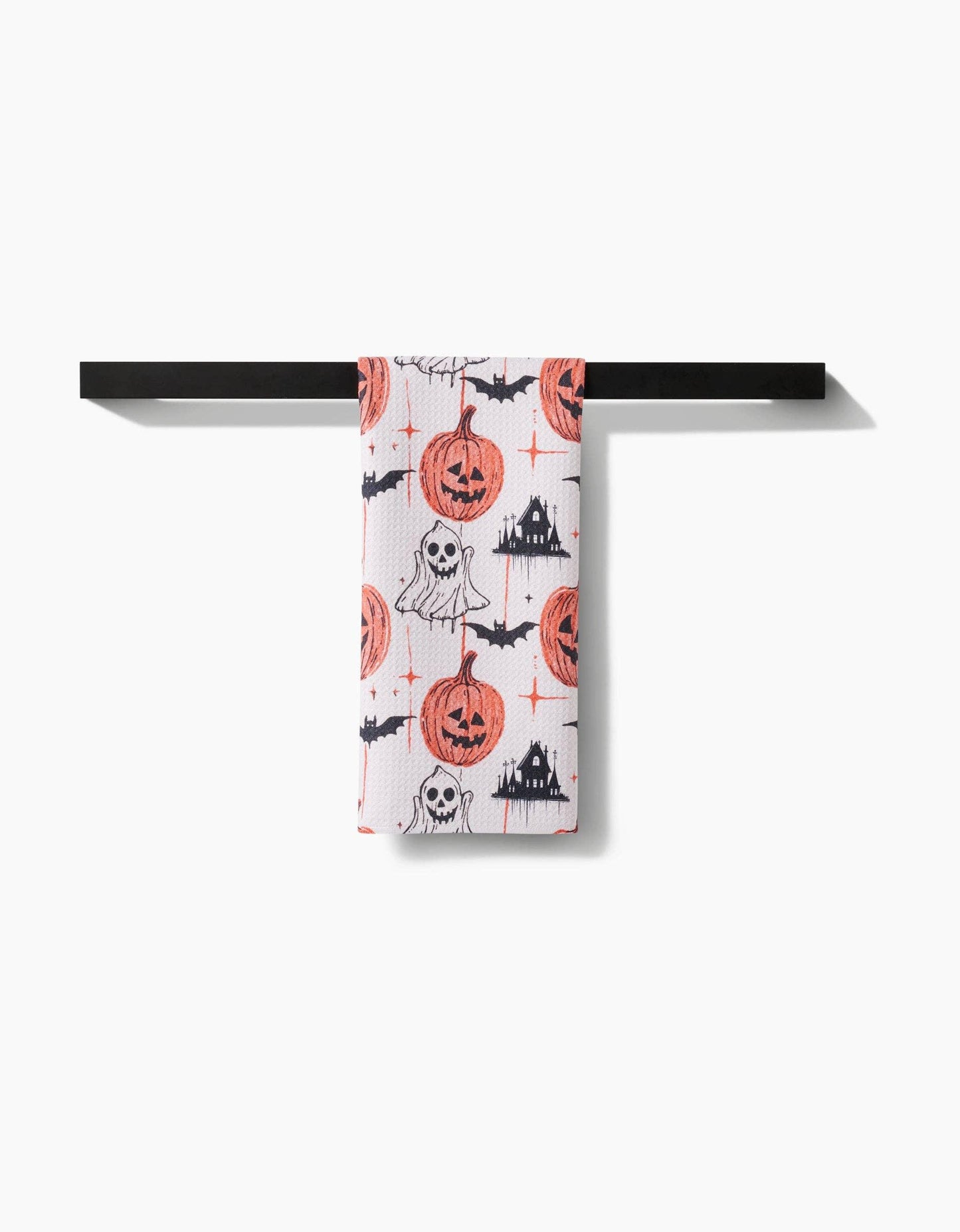 Geometry Halloween Is Here Tea Towel - Marcel’s Culinary Experience
