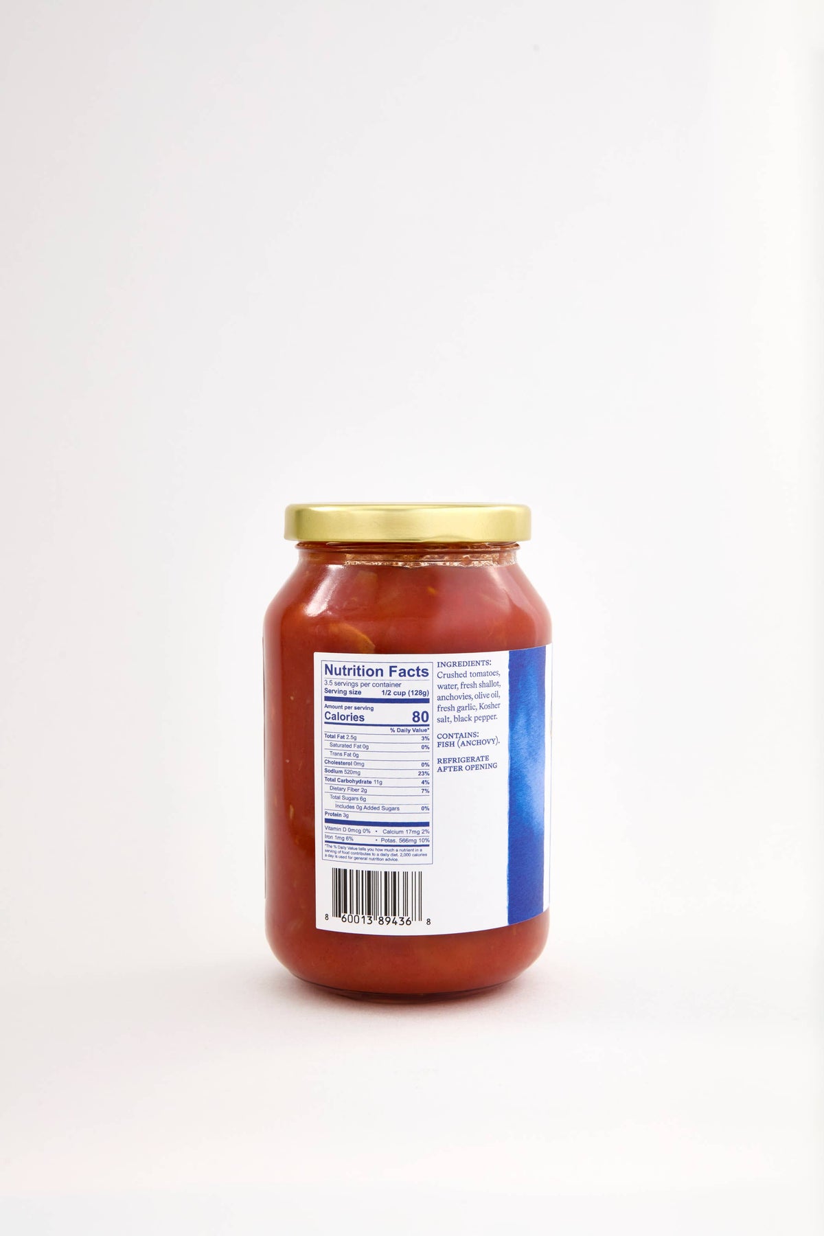 Roman's Caramelized Shallot & Anchovy Pasta Sauce