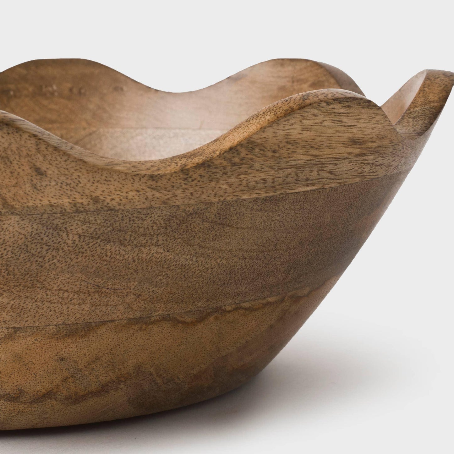 Scalloped Wooden Bowls - Marcel’s Culinary Experience