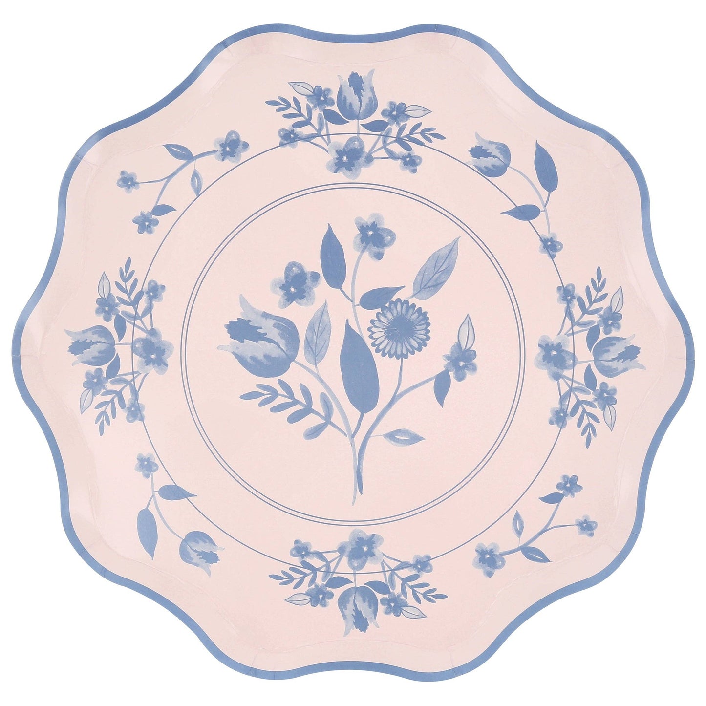 Vintage Botanical Dinner Plates