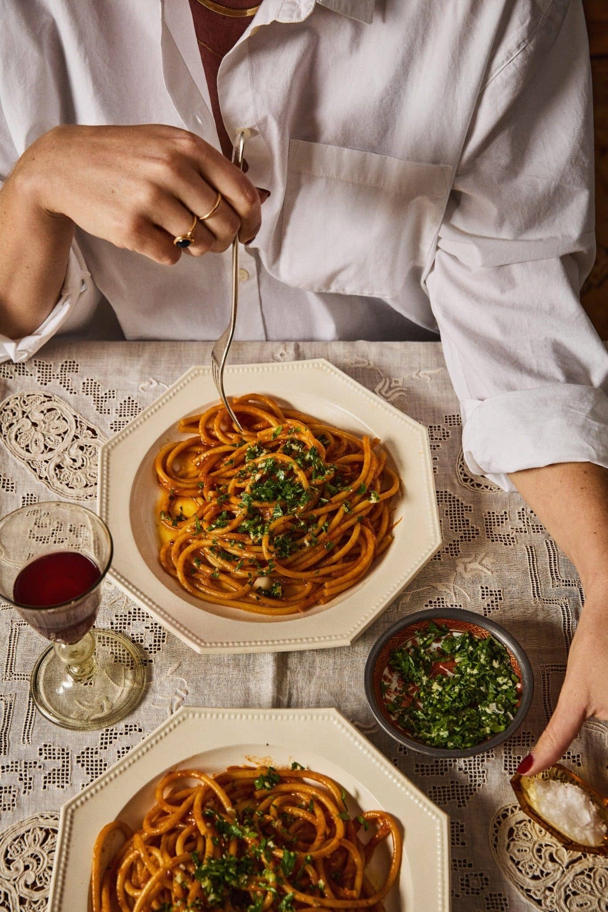 Roman's Caramelized Shallot & Anchovy Pasta Sauce