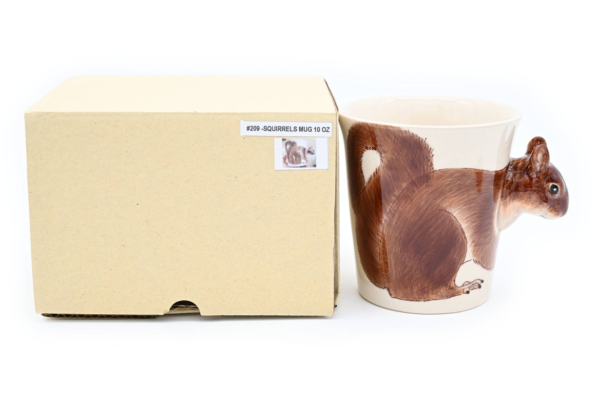 Squirrels Mug, 10 oz
