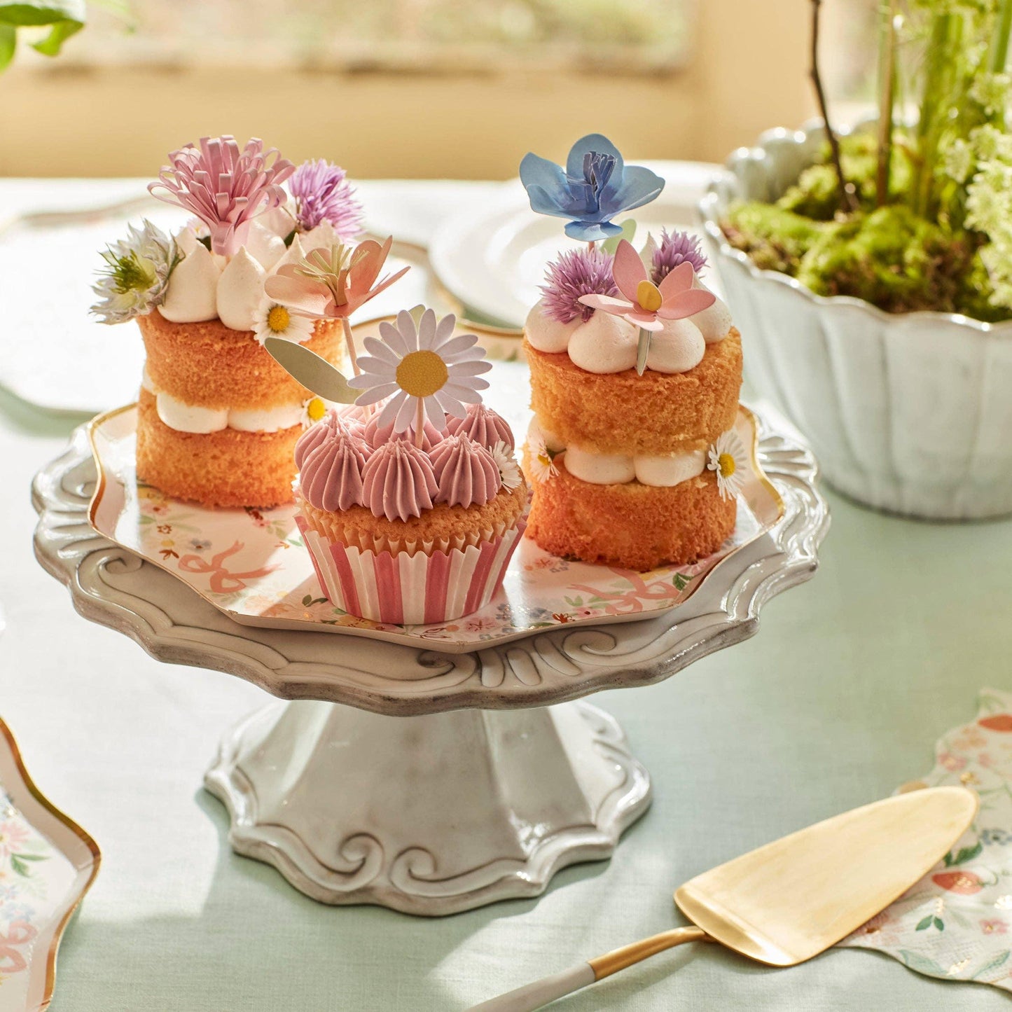 Meri Meri Flower Garden Cupcake Kit