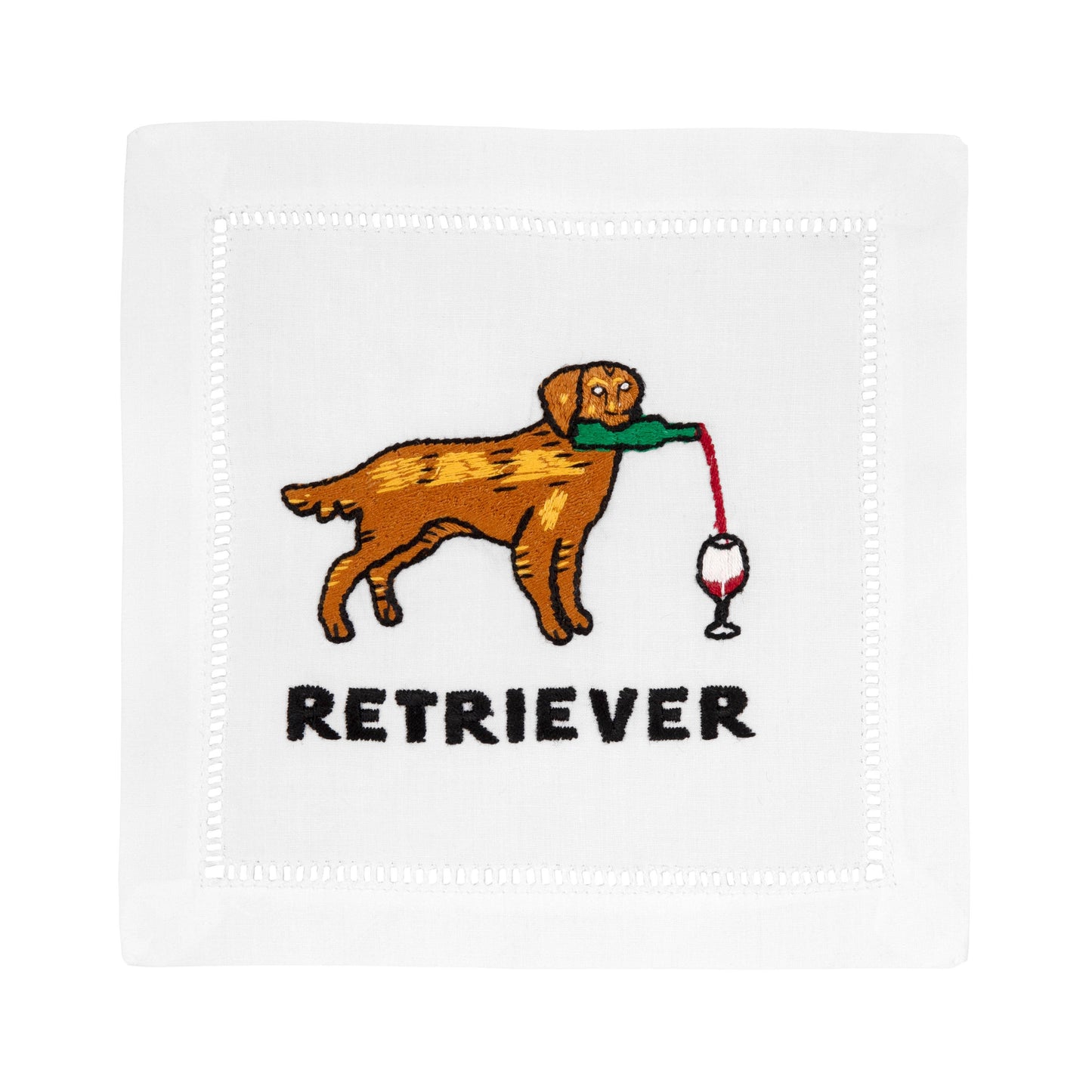 Golden Retriever Cocktail Napkin - Marcel’s Culinary Experience