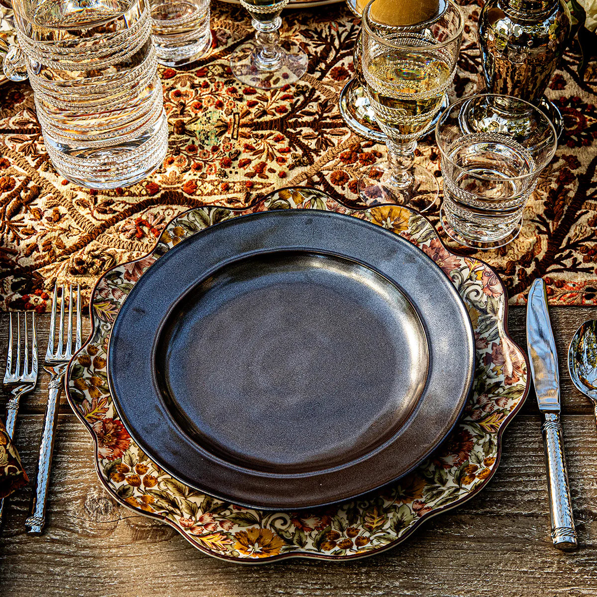 Juliska Pewter Stoneware Dinner Plate