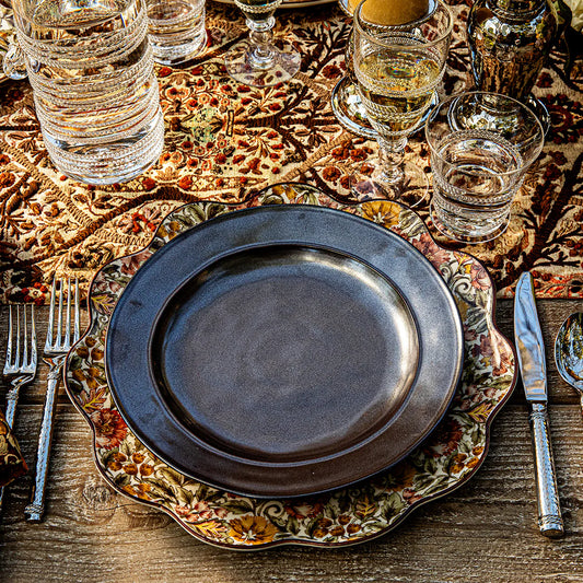 Juliska Pewter Stoneware Dinner Plate