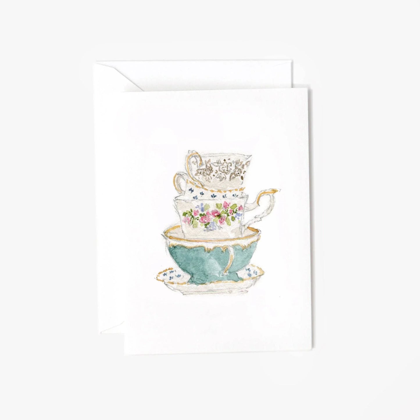 Teacups mini notecard - Marcel’s Culinary Experience