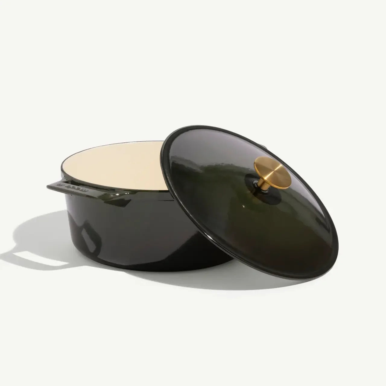 Made In Willow Green Round Enameled Cast Iron Dutch Oven - 5.5 Qt - Marcel’s Culinary Experience