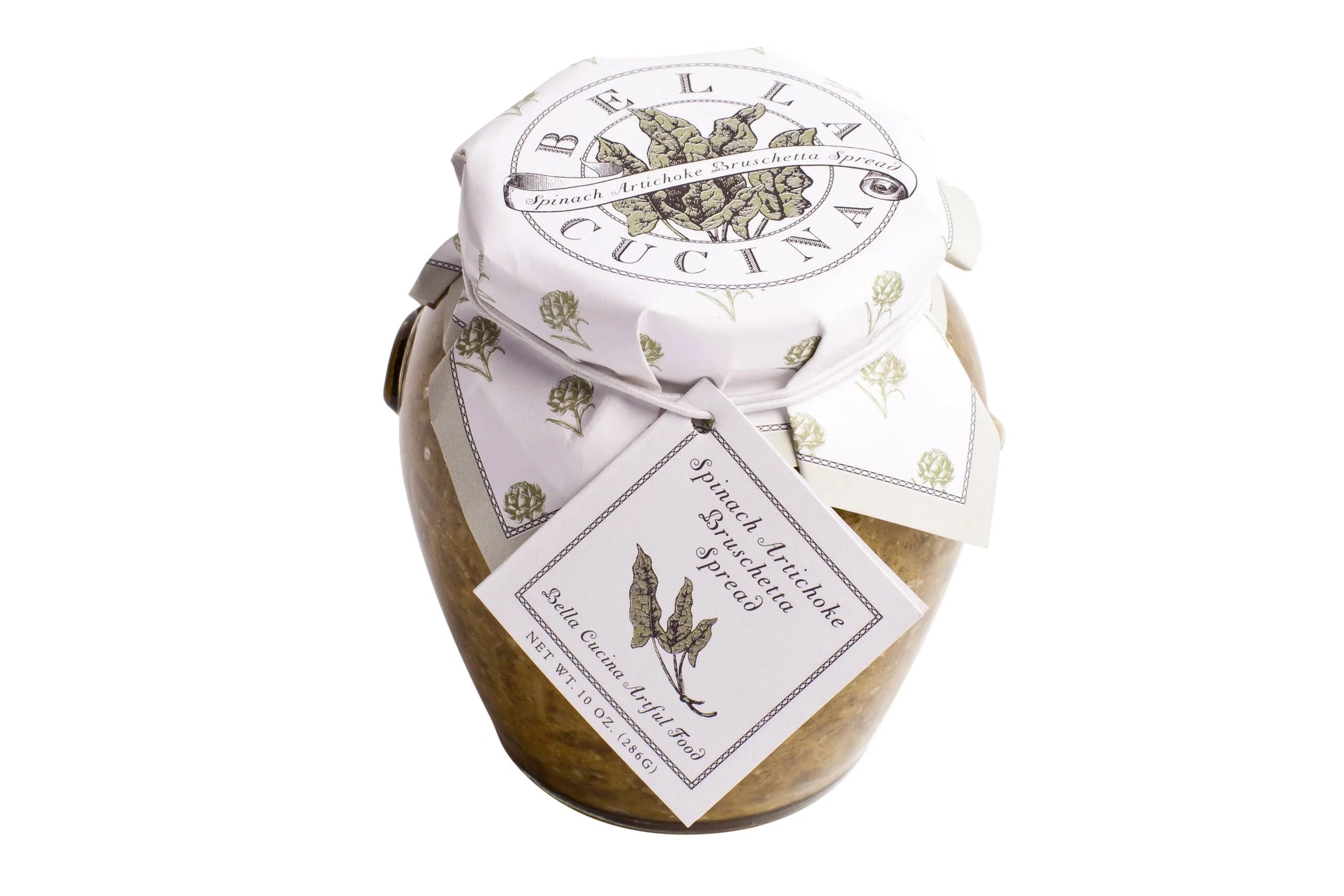 Spinach Artichoke Bruschetta Spread - 10 oz - Marcel’s Culinary Experience