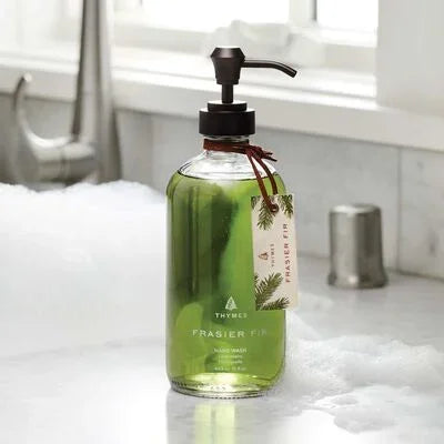 Thymes Frasier Fir Large Hand Wash 15oz - Marcel’s Culinary Experience