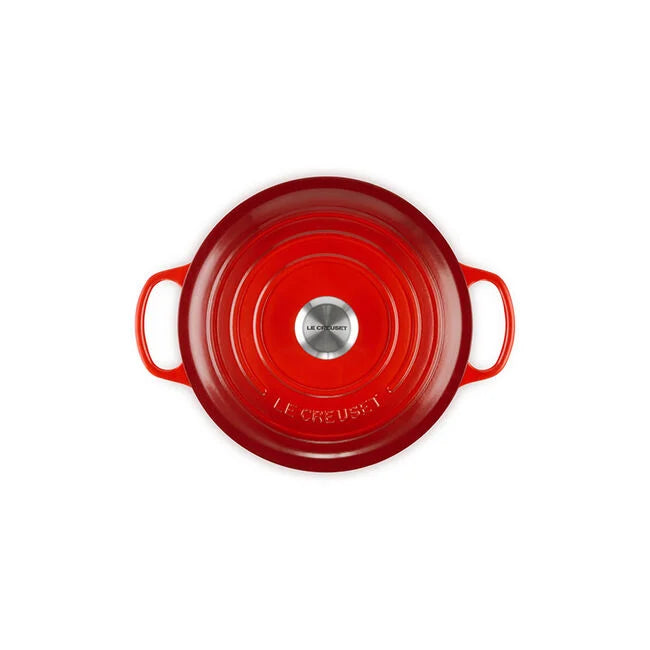 Le Creuset Signature Round Dutch Oven 5.5 qt - Cerise