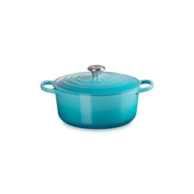 Le Creuset Signature Round Dutch Oven 5.5 Qt. - Caribbean