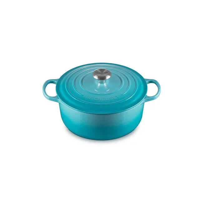 Le Creuset Signature Round Dutch Oven 5.5 Qt. - Caribbean