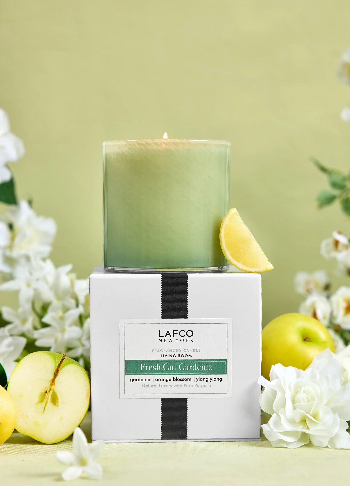 LAFCO Fresh Cut Gardenia Candle 15.5oz