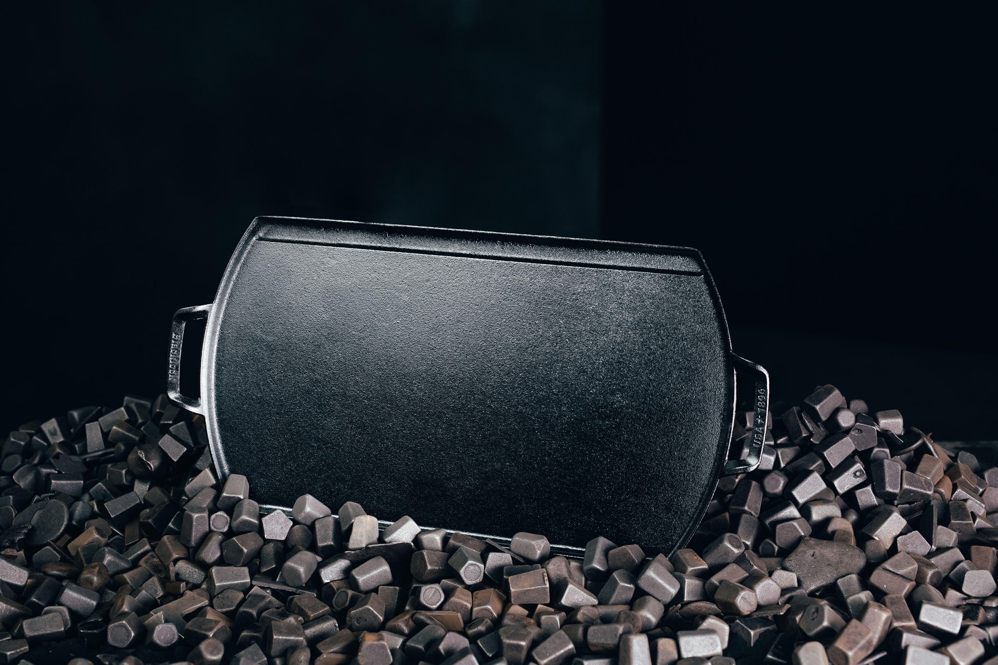 Lodge Blacklock Triple Seasoned Cast Iron Double Burner Griddle - Marcel’s Culinary Experience