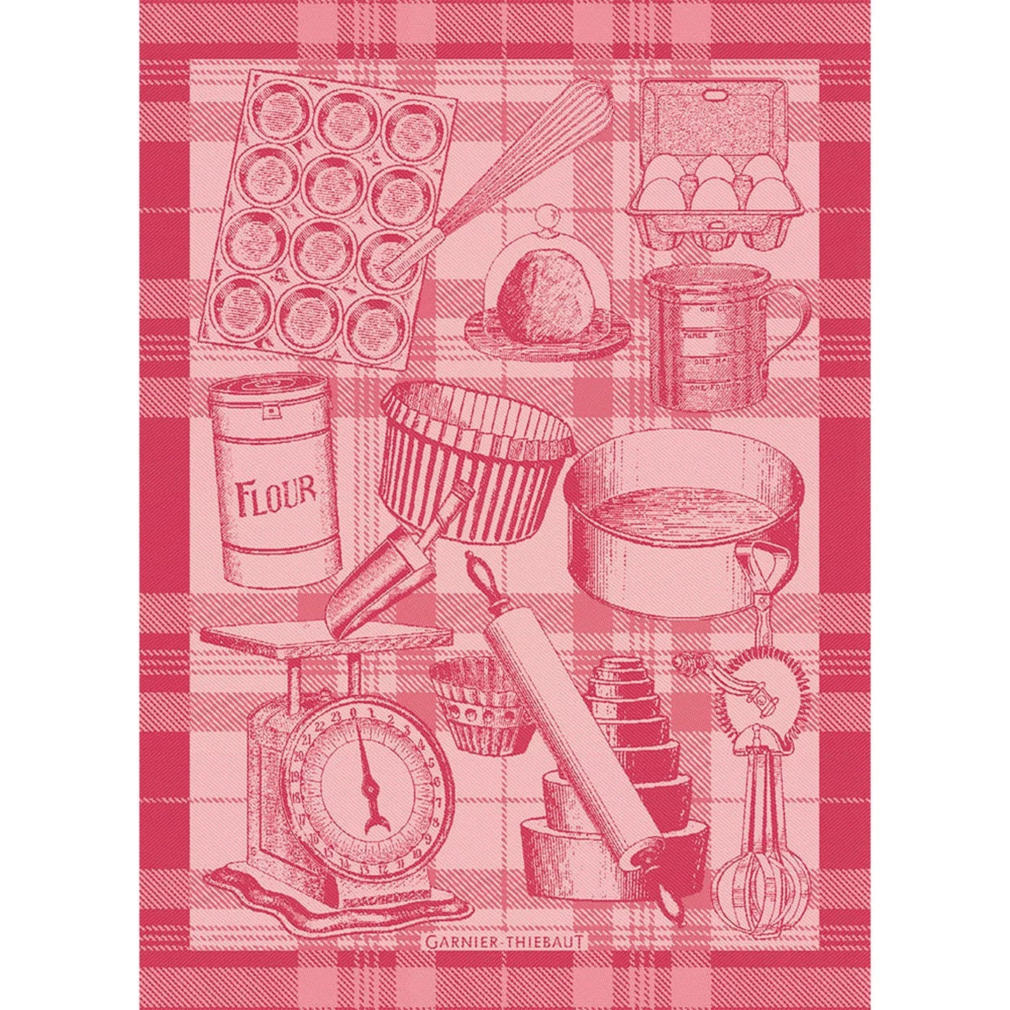 Garnier Thiebaut Bakery Red Kitchen Towel - Marcel’s Culinary Experience