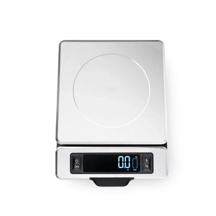OXO 11 lb Stainless Steel Food Scale with Pull out Display - Marcel’s Culinary Experience