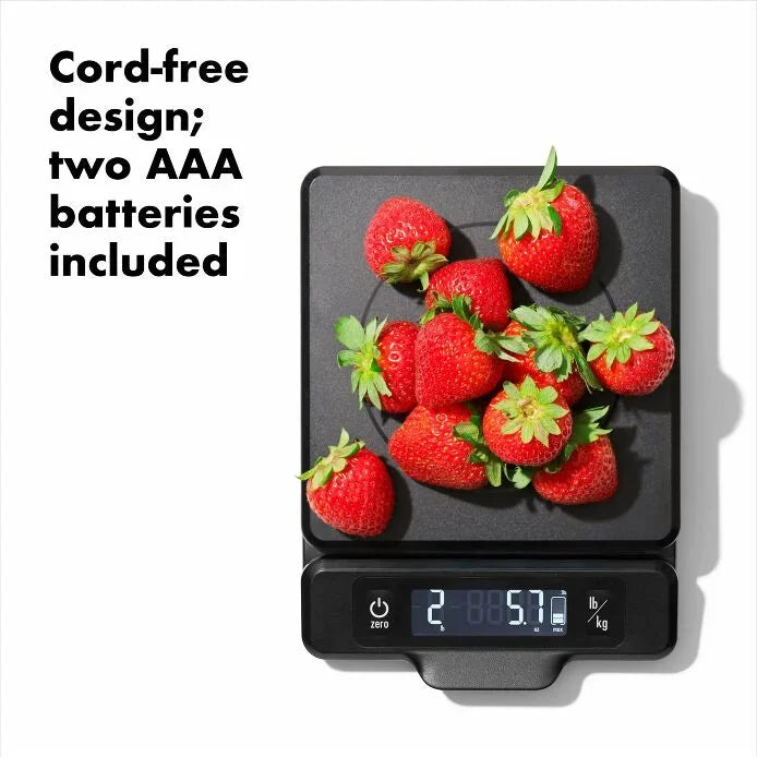 OXO 5 lb Food Scale with Pull-Out Display - Marcel’s Culinary Experience
