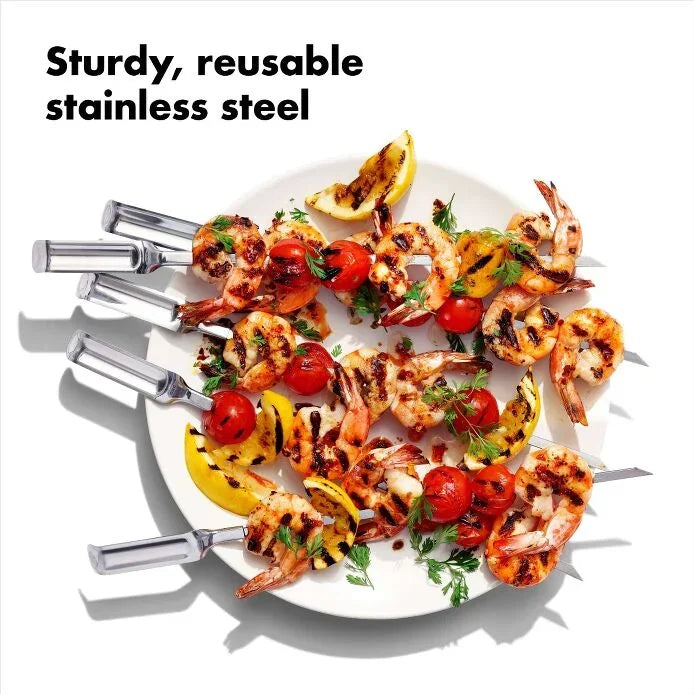 OXO 6-Piece Grilling Skewer Set - Marcel’s Culinary Experience