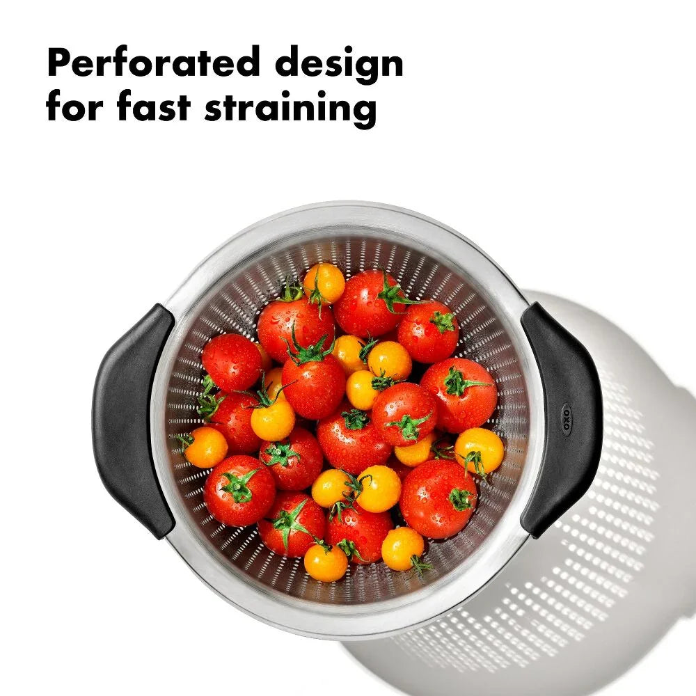 OXO Stainless Steel Colander 3 qt - Marcel’s Culinary Experience