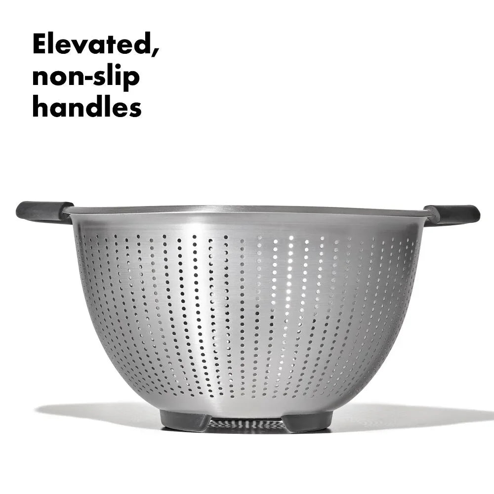 OXO Stainless Steel 5 qt./ 4.7 L Colander - Marcel’s Culinary Experience