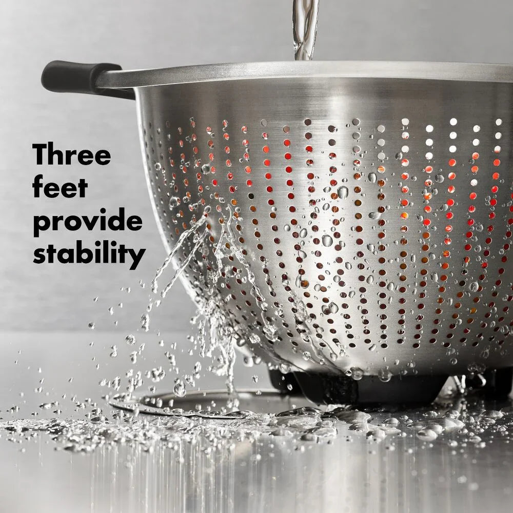 OXO Stainless Steel 5 qt./ 4.7 L Colander - Marcel’s Culinary Experience