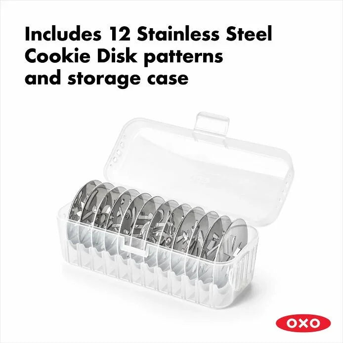 OXO Good Grips Cookie Press With Disk Storage Case - Marcel’s Culinary Experience