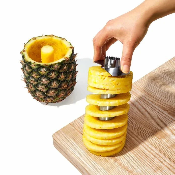 OXO Stainless Steel Pineapple Slicer - Marcel’s Culinary Experience