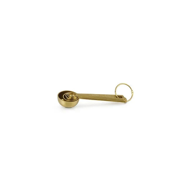 Le Creuset Gold 5-Piece Measuring Spoon Set