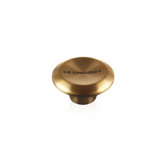 Le Creuset Signature Stainless Steel Knob Gold M 2" - Marcel’s Culinary Experience