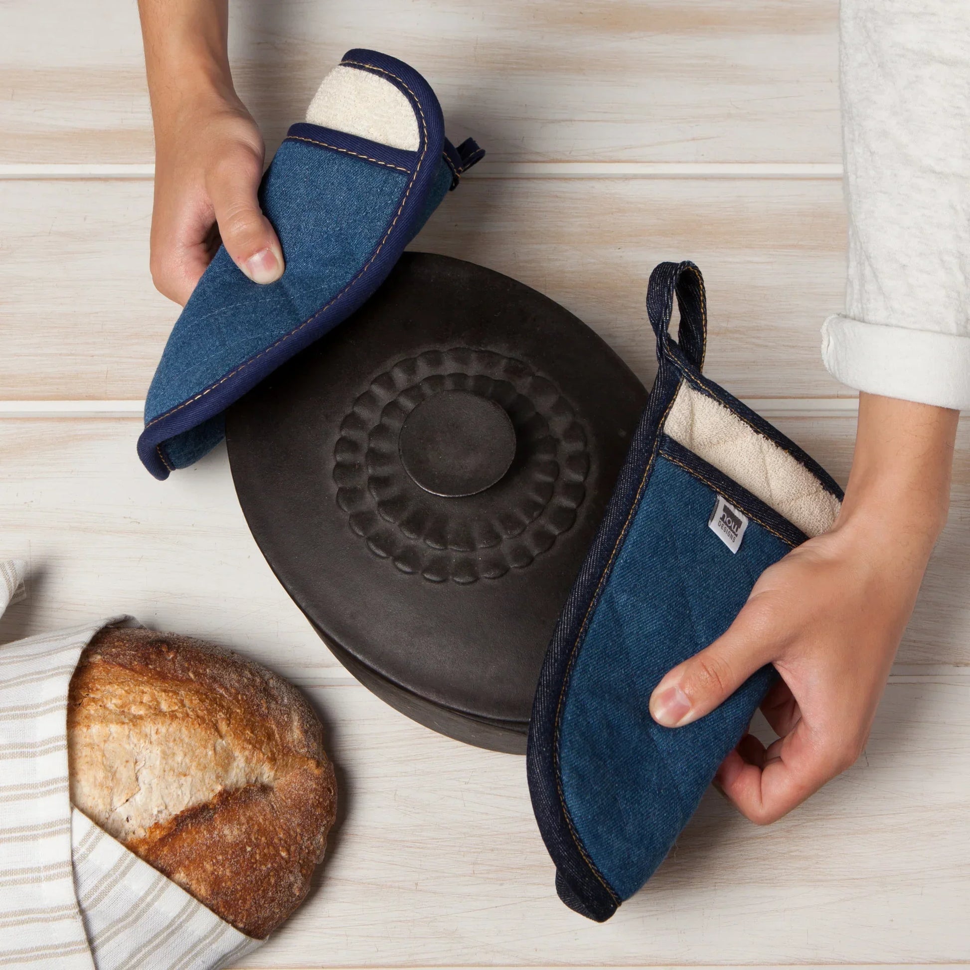 Superior Denim Potholder - Marcel’s Culinary Experience
