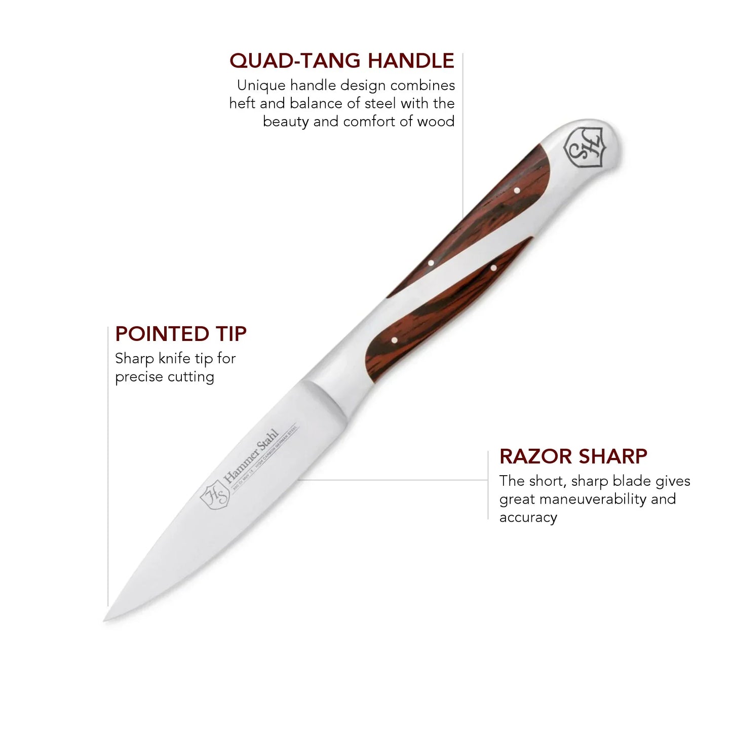 Hammer Stahl 3.5" Paring Knife - Marcel’s Culinary Experience