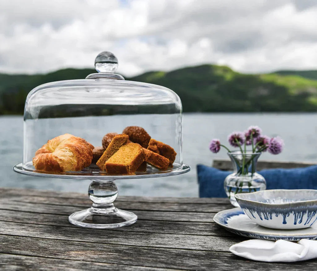 Simon Pearce Hartland Cakeplate Dome Large