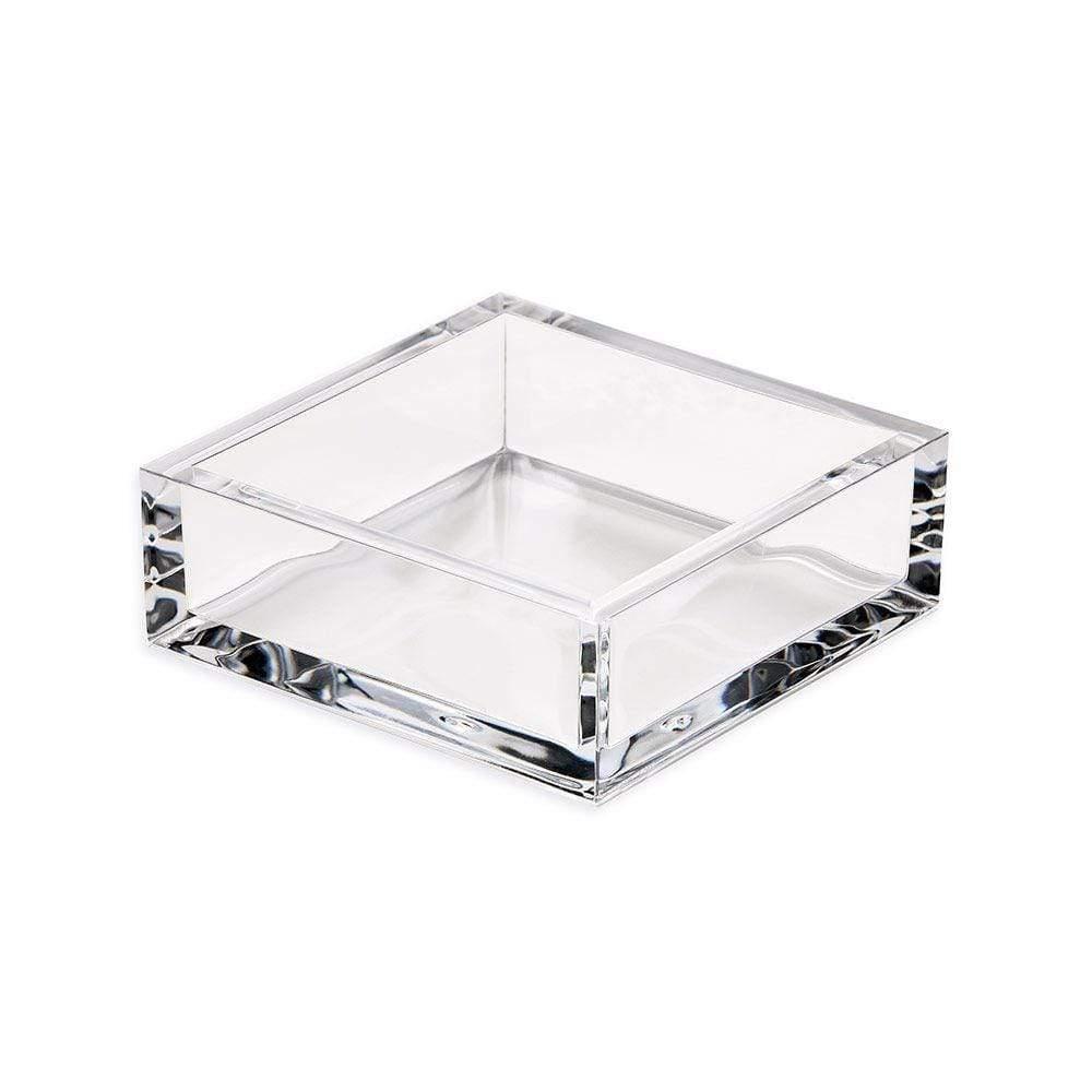 Acrylic Cocktail Napkin Holder in Crystal Clear - 1 Each - Marcel’s Culinary Experience