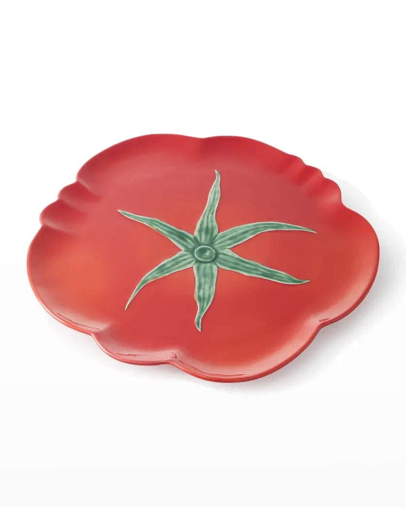 Bordallo Pinheiro Tomato Pizza Plate - Marcel’s Culinary Experience