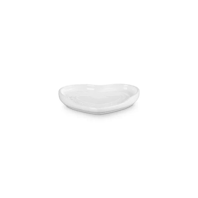 Le Creuset Heart Spoon Rest - White