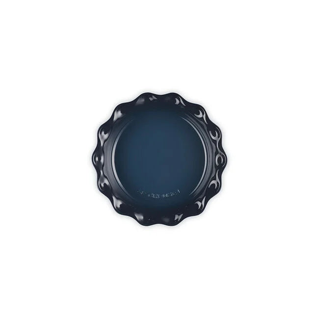 Le Creuset Heritage Fluted Pie Dish - Nuit