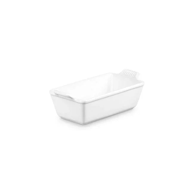 Le Creuset Heritage Loaf Pan - White - Marcel’s Culinary Experience