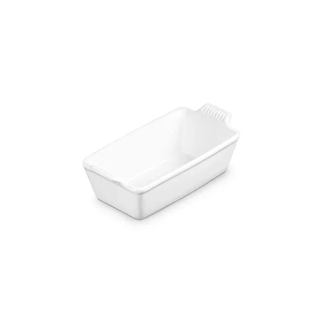 Le Creuset Heritage Loaf Pan - White - Marcel’s Culinary Experience