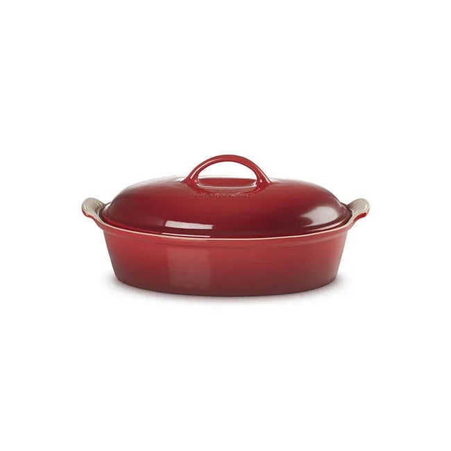 Le Creuset Heritage Oval Casserole 4 qt - Cerise