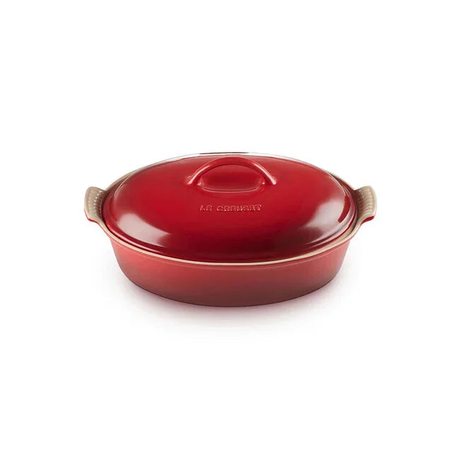 Le Creuset Heritage Oval Casserole 4 qt - Cerise