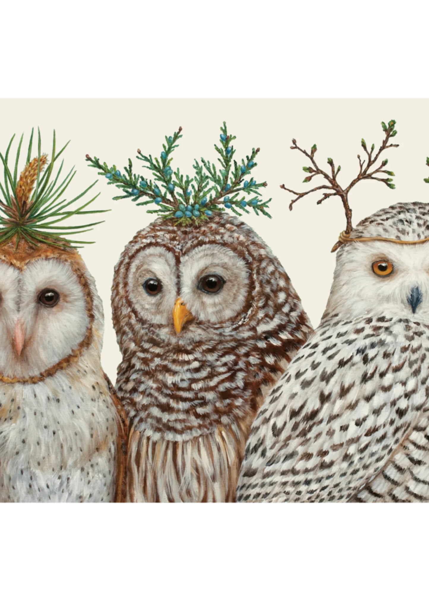Hester & Cook Winter Owls Placemat - Marcel’s Culinary Experience