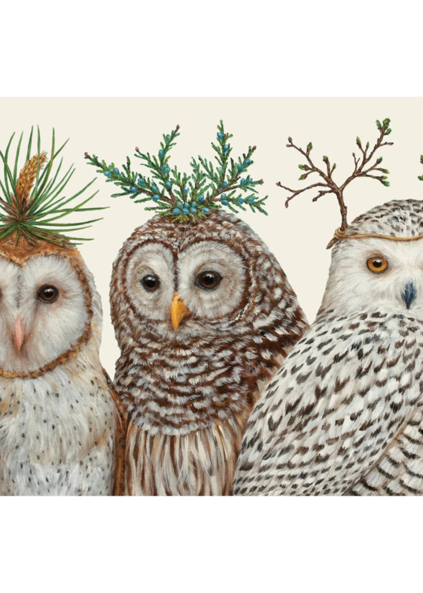 Hester & Cook Winter Owls Placemat - Marcel’s Culinary Experience